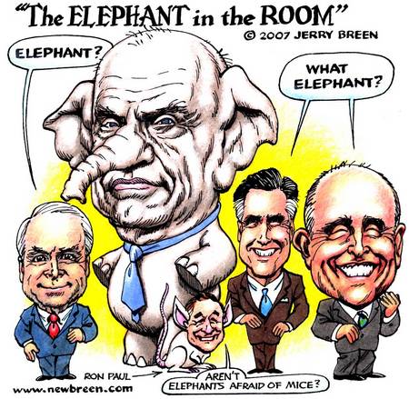 caricature elephant lf